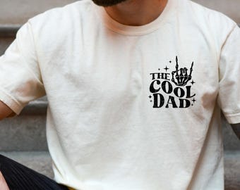 Comfort Colors© The Cool Dad Pocket Shirt, Funny Skeleton Dad Shirts, Fathers Day Shirt, Cool Dad Shirt, Fathers Day Gift, Gift for Dad