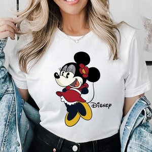 Disney Minnie Mouse Shirt, Disney Girls Tshirt, Disney Trip Women Shirt, Minnie Birthday Girls Shirt, Minnie Mouse Vintage Shirt