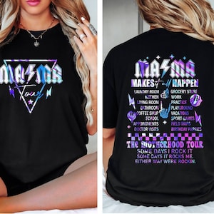 Comfort Colors© Motherhood Shirt, Some Days I Rock It Shirt, Mama Lighting Bold Shirt,Mama Funny Tour Shirt, Mother&#39;s Day Funny Skeleton Tee