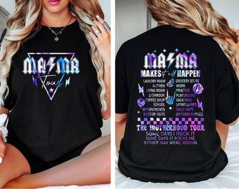 Comfort Colors© Motherhood Shirt, Some Days I Rock It Shirt, Mama Lighting Bold Shirt,Mama Funny Tour Shirt, Mother's Day Funny Skeleton Tee