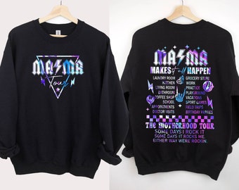 Sudadera de maternidad, algunos días lo rockeo sudadera, mamá iluminación sudadera audaz, mamá divertida gira sudadera, suéter divertido del día de la madre