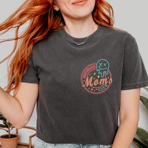 Overstimulated Moms Club Comfort Colors Shirt, Trendy Mothers Day Shirt, Funny Mama Tee, Mothers Day Gift, Mom Life Shirt, Mom Birthday Gift image 9