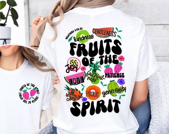 Fruit of the Spirit Shirt, Christian Shirt, Fruit Shirts, Bible Verse Shirt, Scripture Shirt, Trendy Shirt, Religious Tee, Faith Shirt Jesus