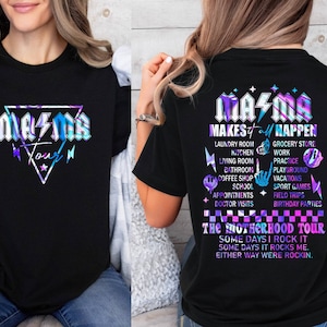 Motherhood Shirt, Some Days I Rock It Shirt, Mama Lighting Bold Shirt, Mama Funny Tour Shirt, Mother&#39;s Day Funny Shirt, Mama Skeleton Shirt