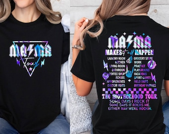 Motherhood Shirt, Some Days I Rock It Shirt, Mama Lighting Bold Shirt, Mama Funny Tour Shirt, Mother's Day Funny Shirt, Mama Skeleton Shirt