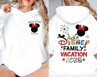 Disney Family Trip 2025 Hoodie, Disney Hoodie, Family Hoodie, Disney Trip 2025 Hoodie, Disney Vacation Hoodie, Magical Kingdom 2025 Hoodie