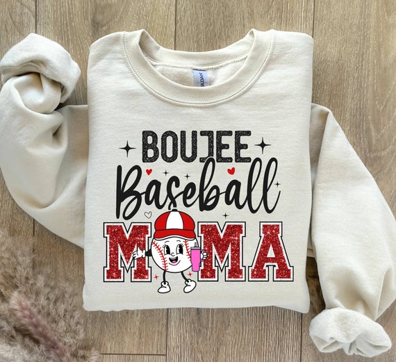 Black Glitter Baseball Mama Black Glitter Baseball Mama