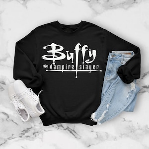 Buffy The Vampire Slayer Sweater , Buffy Sweatshirt, Sunnydale High School Shirt, Buffy Sweater , Buffy Show Shirts, Vampire Slayer, Buffy