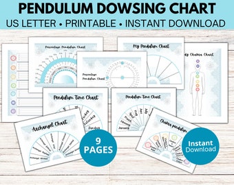 pendulum chart pdf etsy