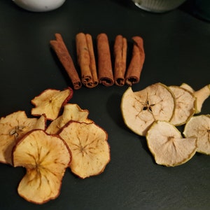 Naturkranz Herstellungsset: Getrocknete Früchte, Chili, Kiefernzapfen (50 Stück) Bild 3