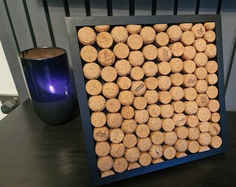 Handgefertigte Champagner Korken Pinnwand: Home Decor Memo Board