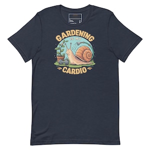 Funny Gardening Shirt – &quot;Gardening Is My Cardio&quot; Tee – Garden Lover Gift – Plant Lover Shirt – Gardener T-Shirt