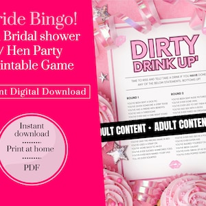 Fun Hen Party Drinking Game, Bridal shower game, Bachelorette drinking game ideas, Hen Party Activities, Hen Party ideas, never have i ever