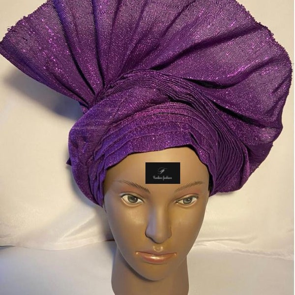 Nigerian Auto Gele , Pre-styled auto gele