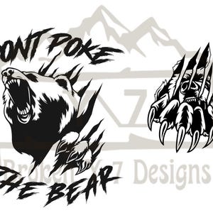 Don&#39;t poke the bear design