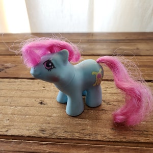Vintage 1987 My Little Pony Hasbro Toy Newborn Baby Shaggy G1