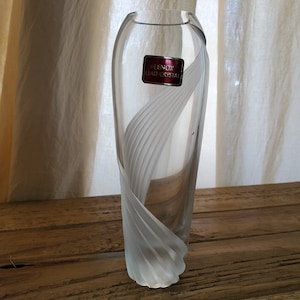 Lenox Crystal Cut Glass Vase