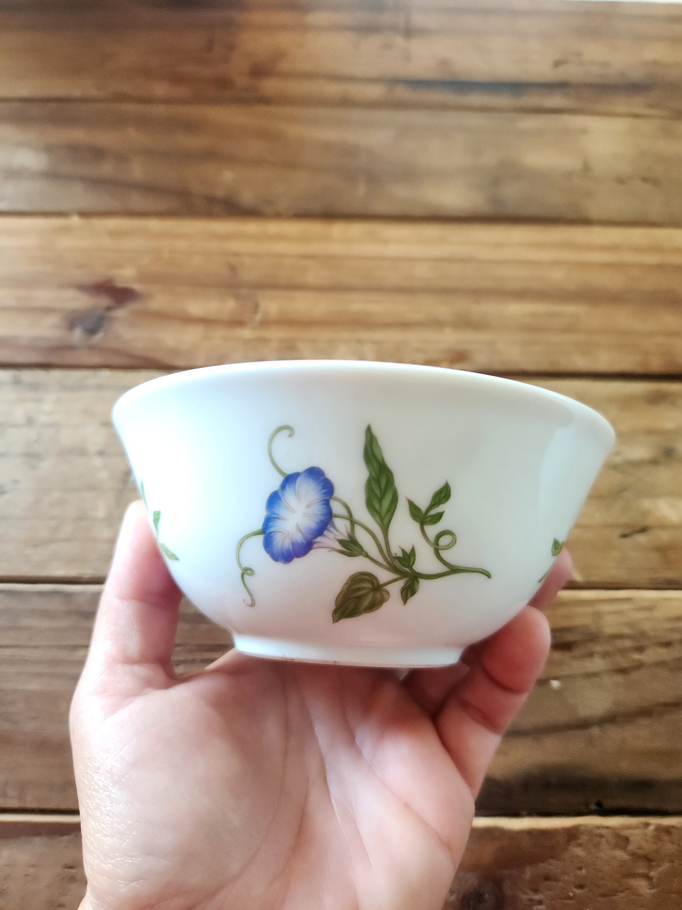 Vintage Porcelain Hermes La Siesta Small Floral Bowl, France - Etsy