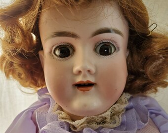 Antique German Porcelain Doll DEP 99, 19 Inch - Etsy