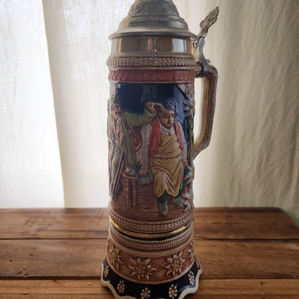 Ceramic Beer Stein Etsy