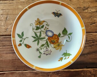 Vintage Porcelain Hermes La Siesta Small Floral Bowl, France - Etsy