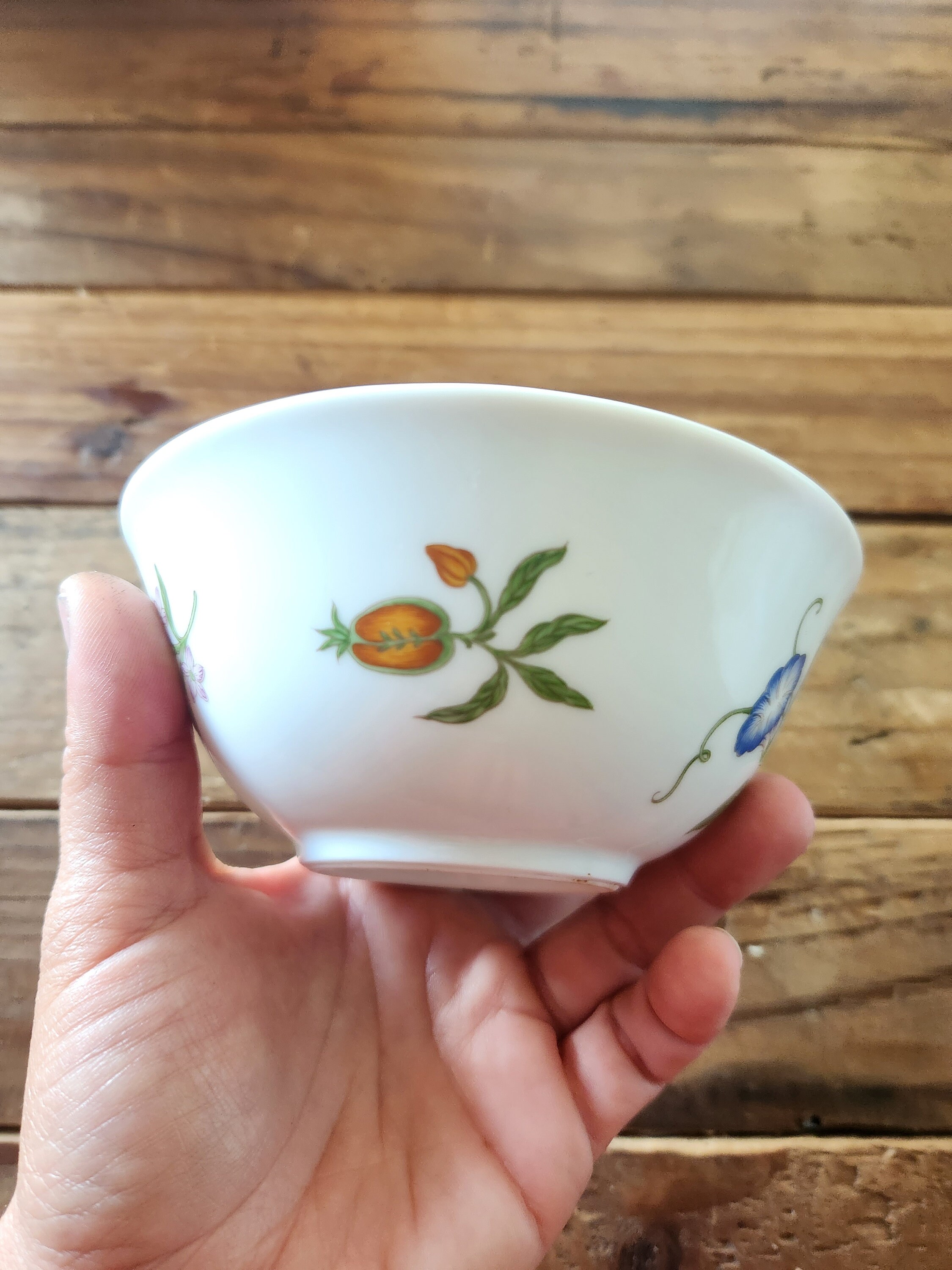 HERMES La Siesta 飯碗 ボウル Vintage Porcelain Hermes La Siesta Small Floral Bowl, France - Etsy