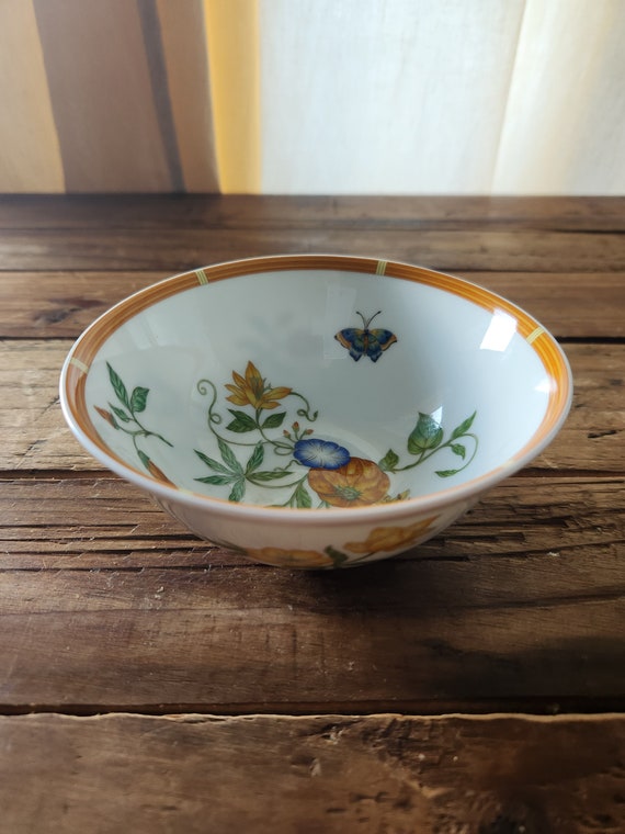 Vintage Porcelain Hermes La Siesta Small Floral Bowl, France - Etsy