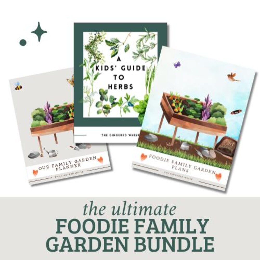 Ultimate Family Vegetable Garden Learning Pack - Seasonal Planner ...