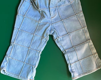 Vintage Baby Gap Patchwork Jeans