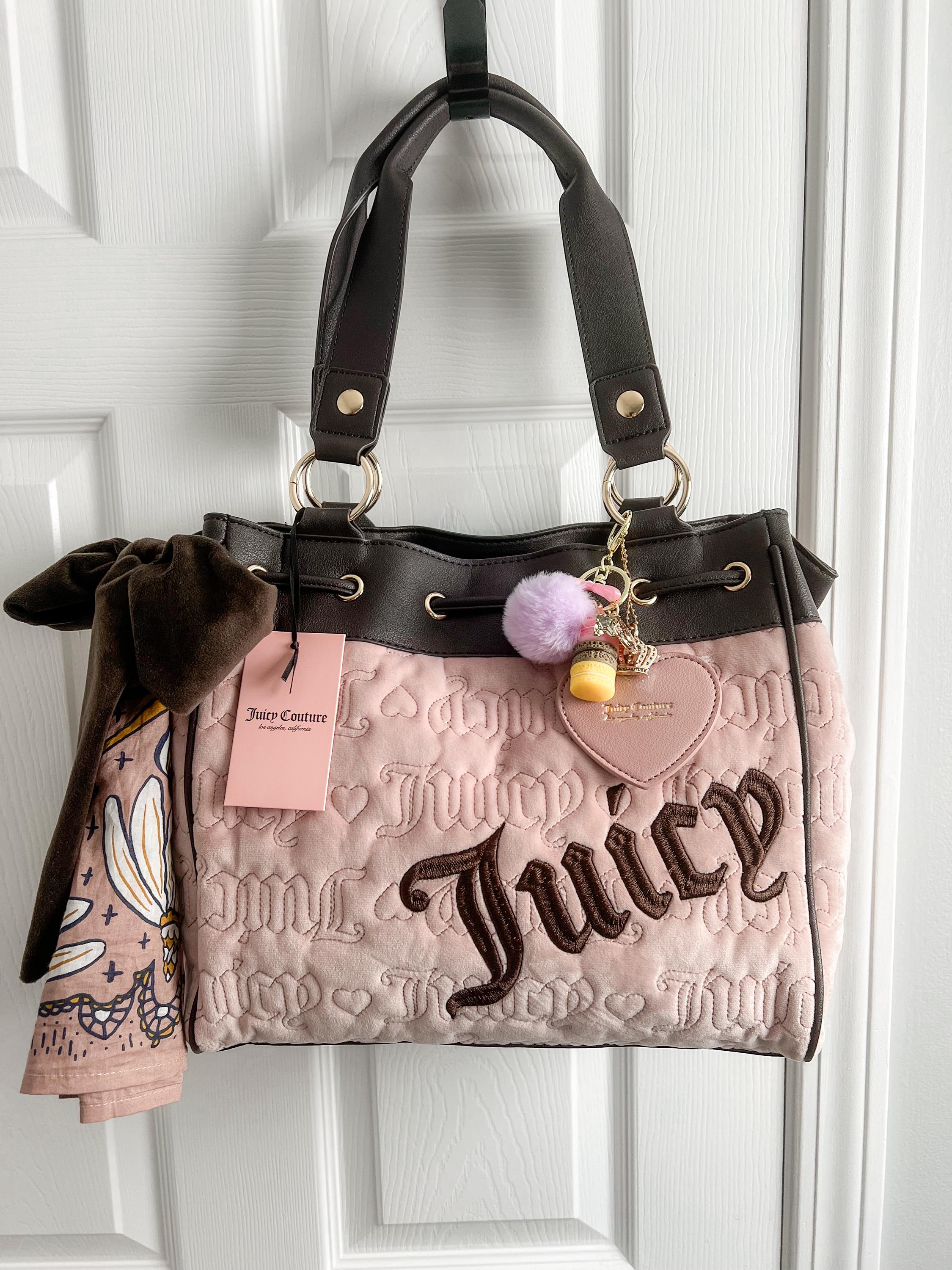 Juicy Couture Bag Pink and Brown