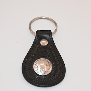 Buffalo Nickel Keychain