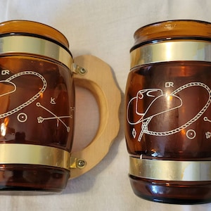 1960&#39;s Siesta Ware western mug