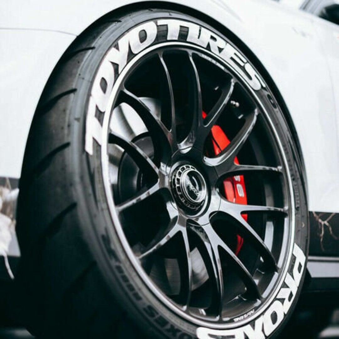 Toyo Tires Proxes Tire Letters Stickers 1422 4 Etsy