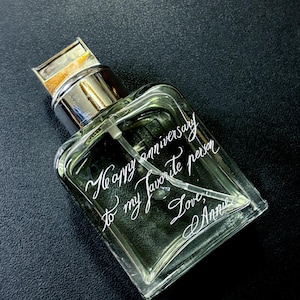 Custom Engraving-Perfume Bottle: Gift Guide (Bride/Groom, Wedding, Mother's Day, Father's Day, Christmas, Holidays)