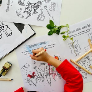 Spring coloring pages for kids, Kids spring coloring, Spring activity for kids, Spring busy book, Spring coloring preschool, Coloring kids