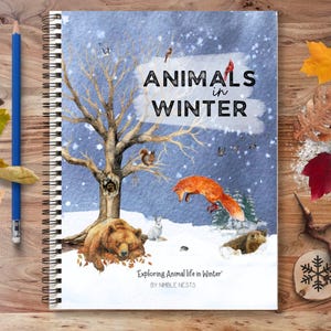 Estudio de la hibernación: Animales en invierno, Migración de aves, Aves en invierno, Sueño invernal, Estudio de unidad invernal, Estudio de supervivencia animal en invierno