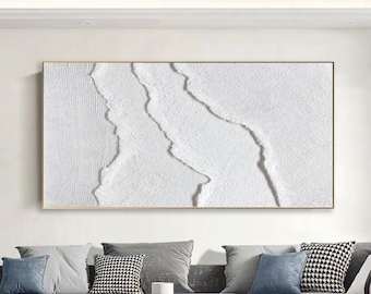 white abstract wall art white textured wall art white abstract art painting white wall art white 3D Textured art white abstract painting