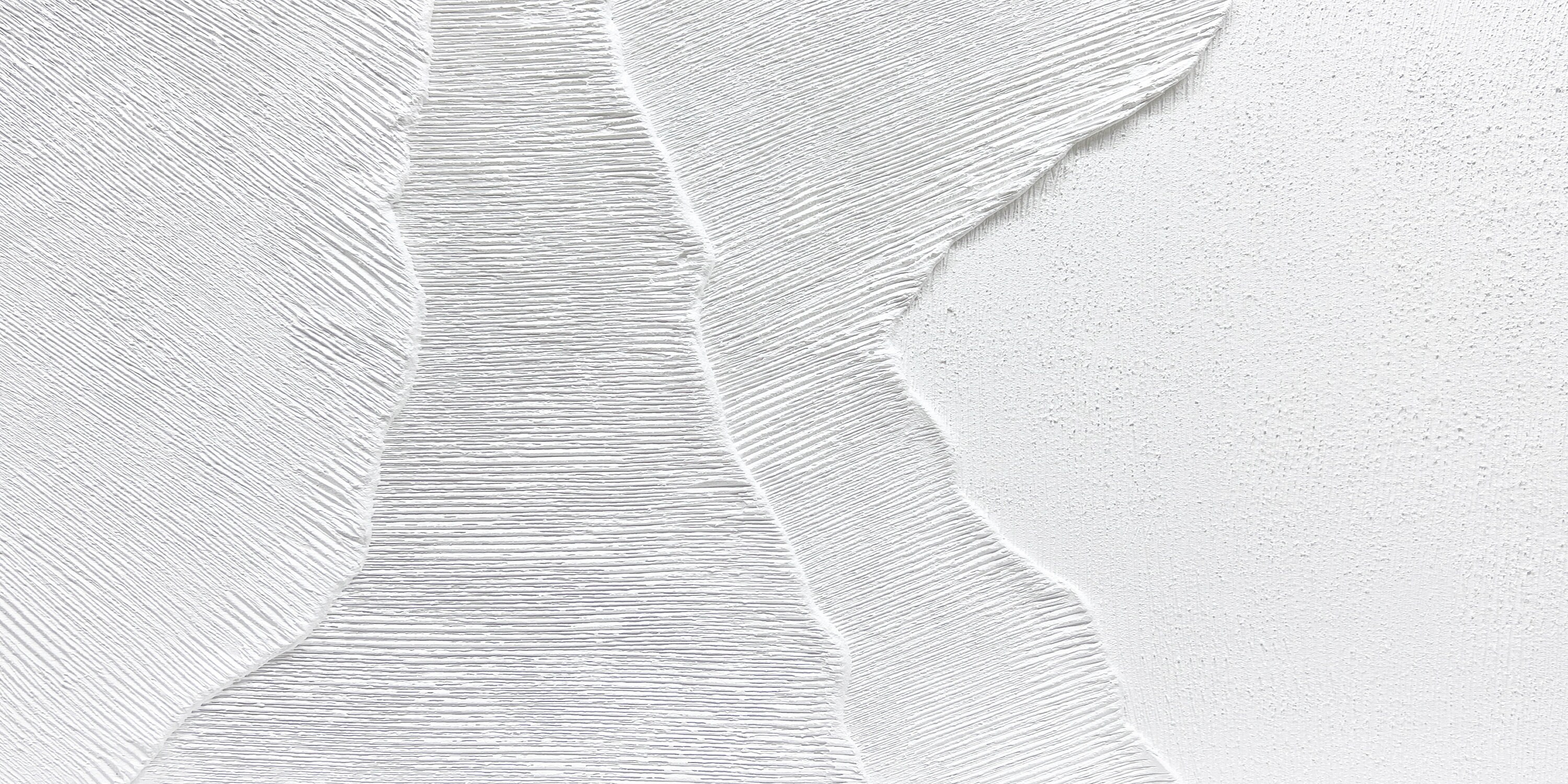 White Abstract Wall Art White Textured Wall Art White Abstract Etsy