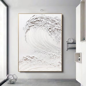 white abstract wall art white textured wall art white abstract art painting white wall art white 3D Textured art white abstract painting