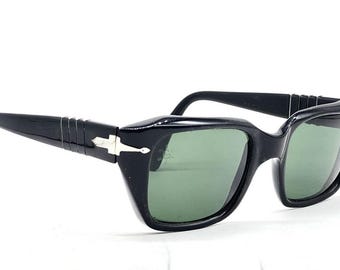 希少 90s VINTAGE ヴィンテージ Persol ペルソール サングラス ヴィンテージ ペルソール ラッティ ハーフリム サングラス