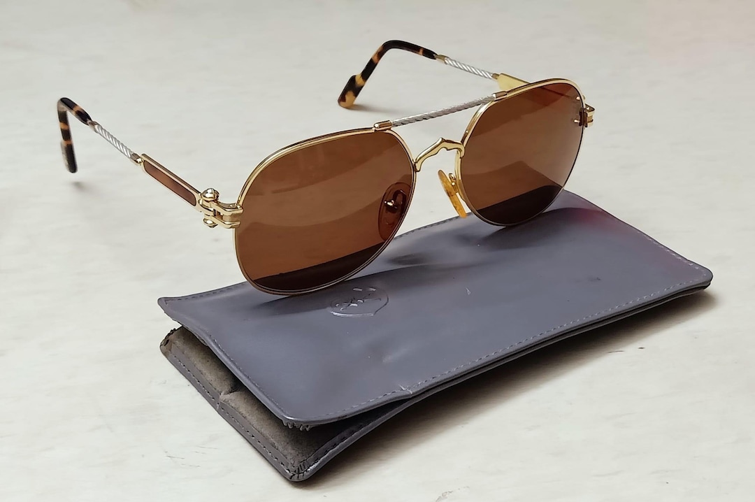 Lunettes de soleil de luxe Philippe Charriol 90PP INSIDER 80's état neuf  Canada