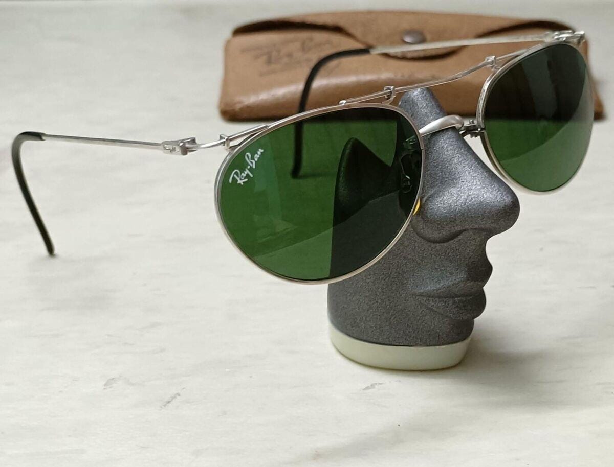 ❤️ RayBan Caravan B&L サングラス　米国製　ウィンテージ　人気 Qa23レイバン Caravan EXPLORER ボシュロム製 ビンテージ