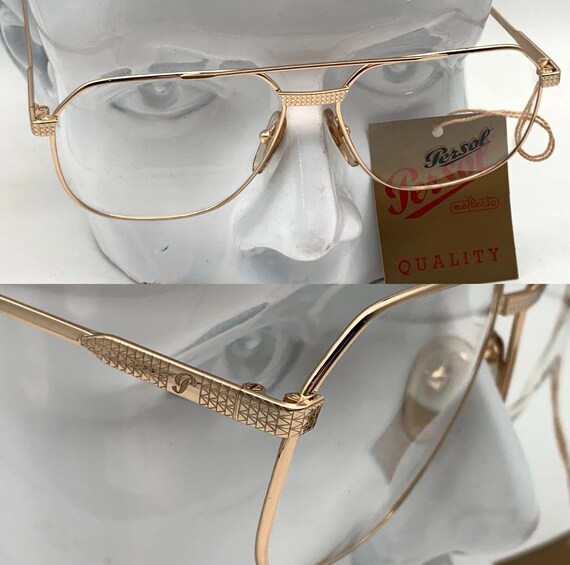 Persol Ratti "Morton" DB Vintage square eyeglasse… - image 1