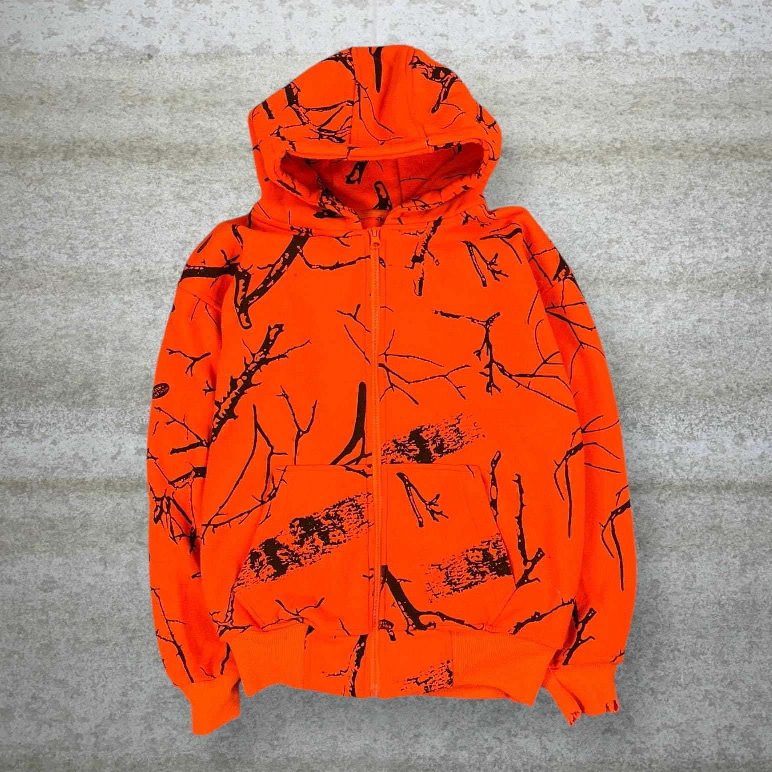 Hunting Hoodies Blaze Orange Thermal Hooded Sweatshirt Blaze