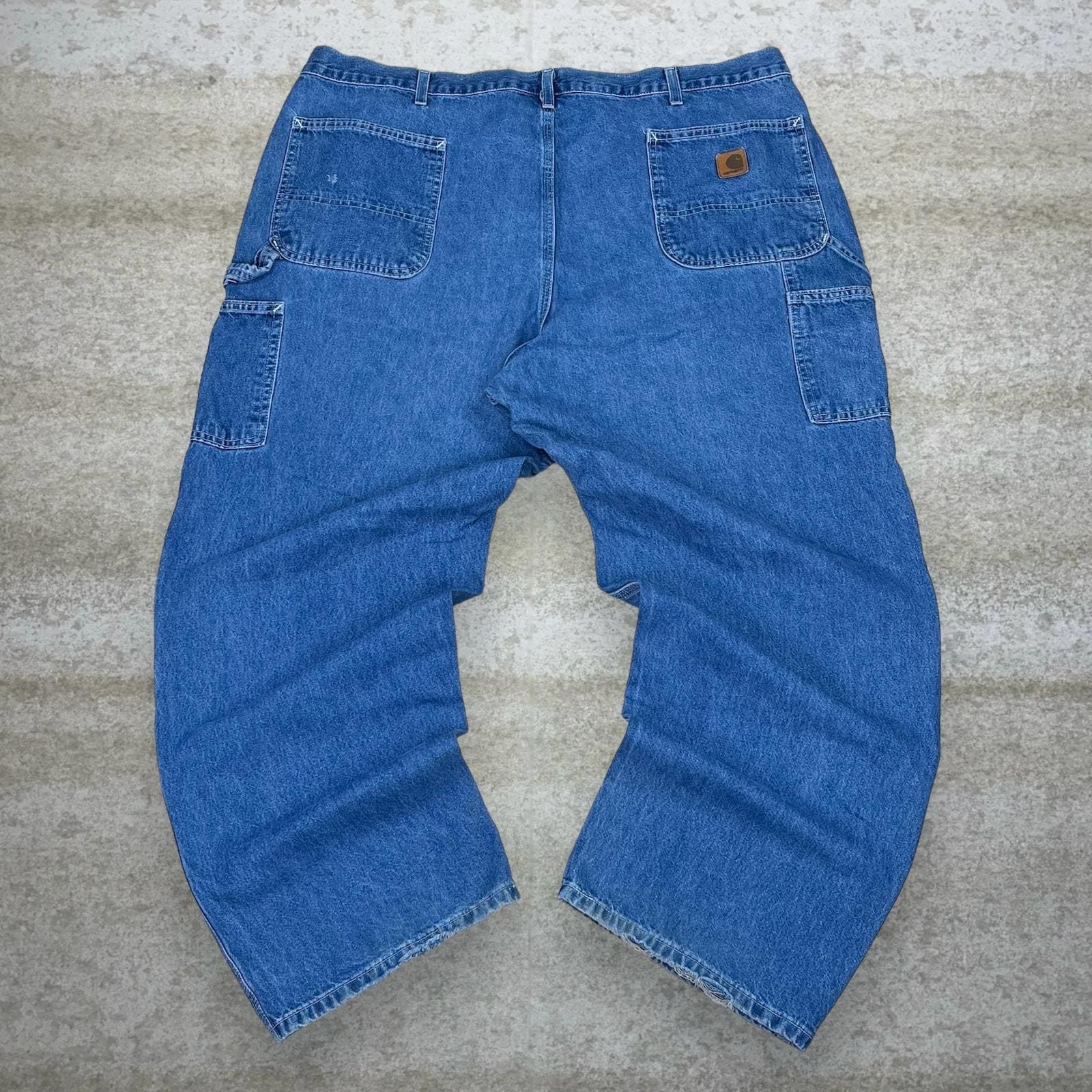 Vintage Carhartt Carpenter Jeans 44x30 Baggy Wide Leg Fit Vintage Carhartt Carpenter Jeans 44x30 Baggy Wide Leg Fit