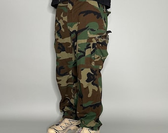 Vintage US Army OG-107 Pants 1970s | Fatigue Trousers Type 1 Class