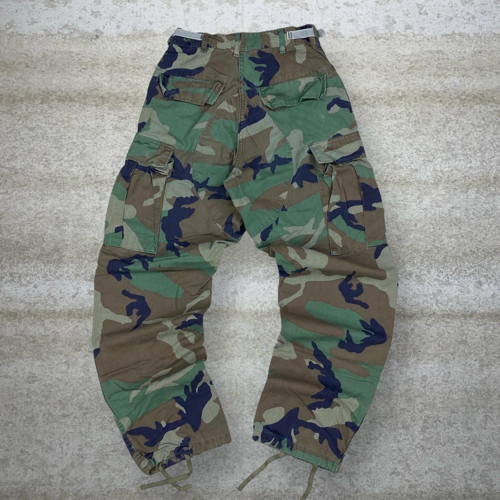 Vintage 90s Military Tactical Pants 26x39 Baggy Wide Leg Fit