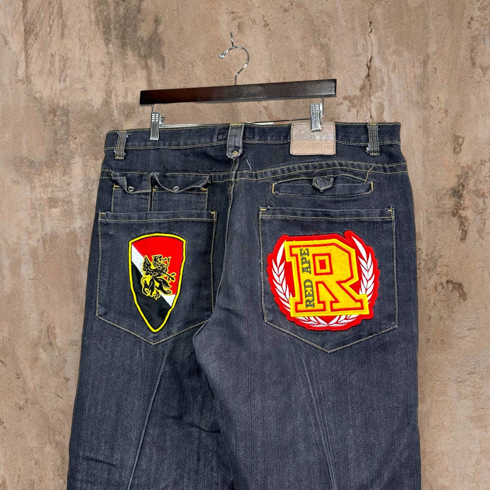 Red ape on sale jeans