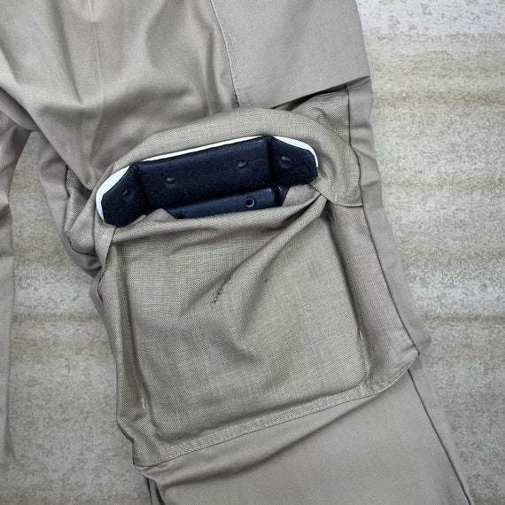 Buy Vintage Tactical Cargo Pants Baggy Fit Light Tan Double Knees With Knee Pads Skillers 90s Online in India Etsy
