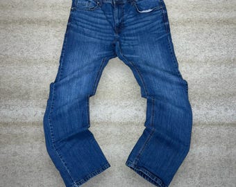 Vintage Y2K Axel Skater Jeans 34x34 Relaxed Fit Dark Wash Denim